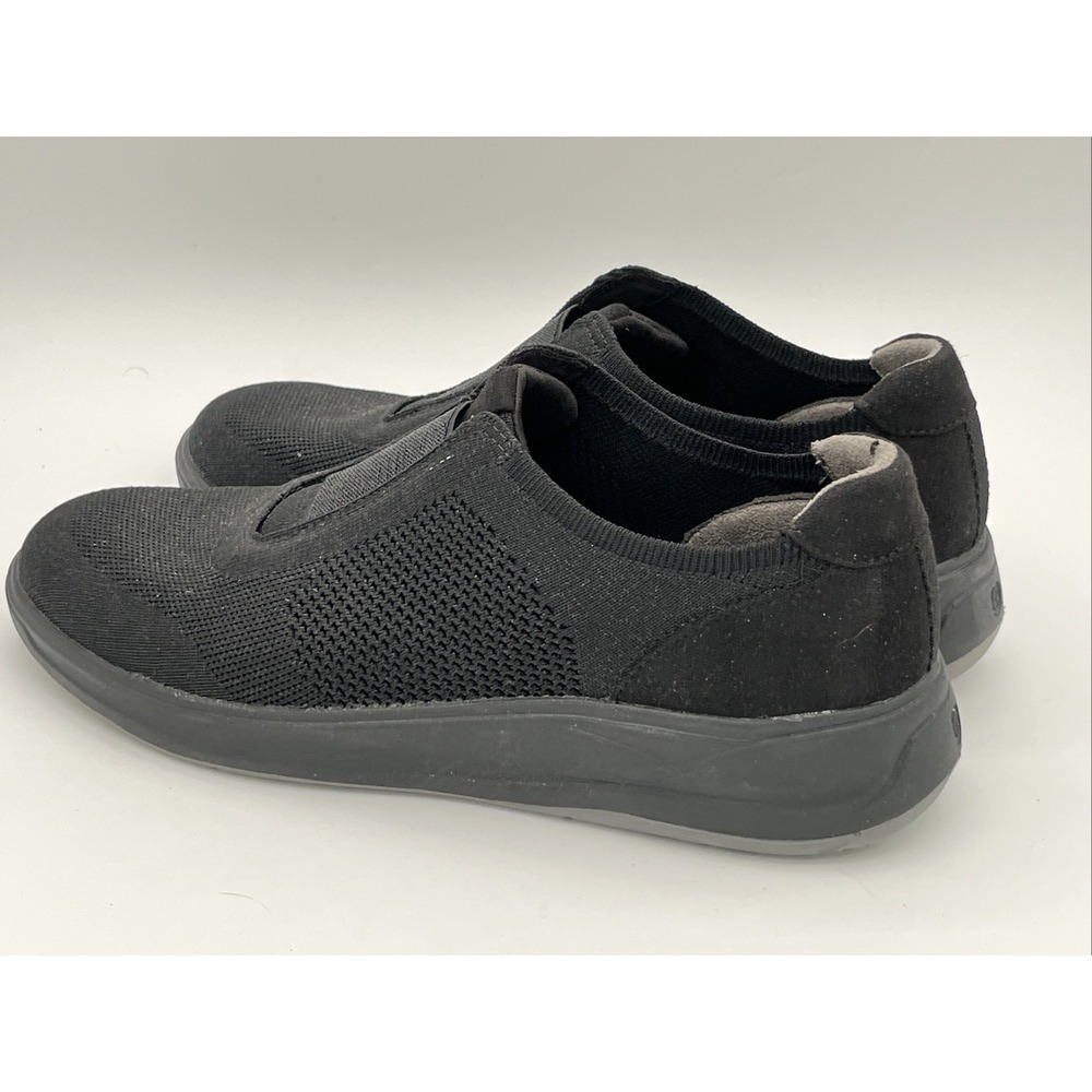 Bzees Slip On Black Sparkle Womens Sz 10M Comfort Shoes Sneakers Trophy Casual - Picture 6 of 11